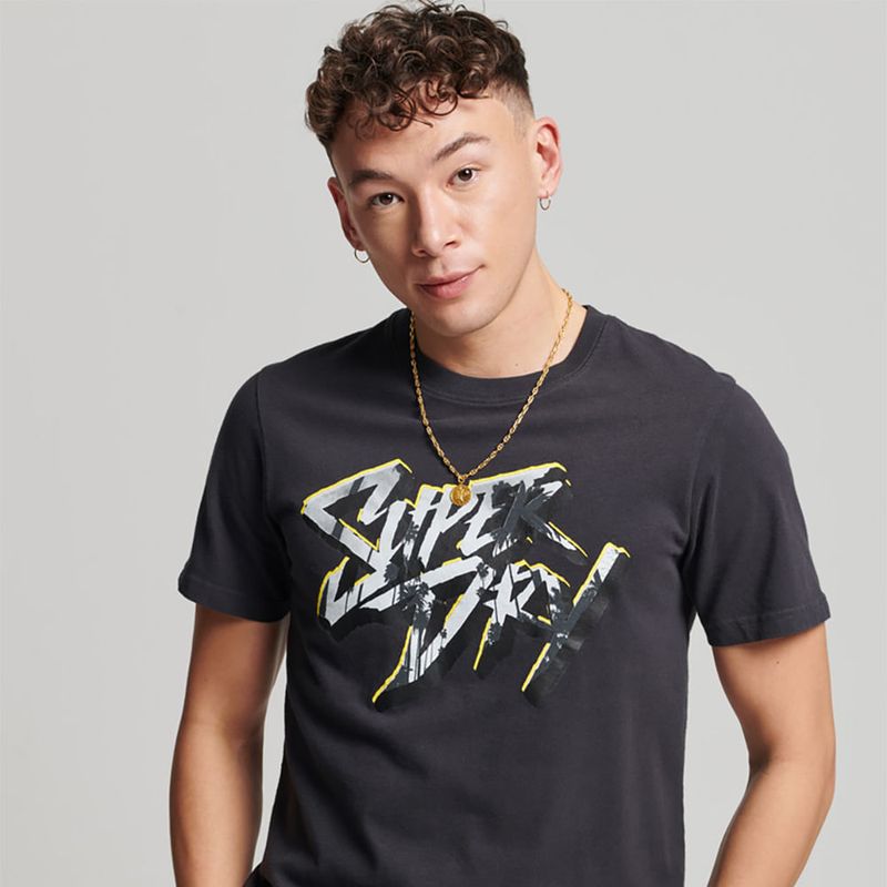 SUPERDRY - Camiseta Para Hombre Vintage Photographic Tee Superdry