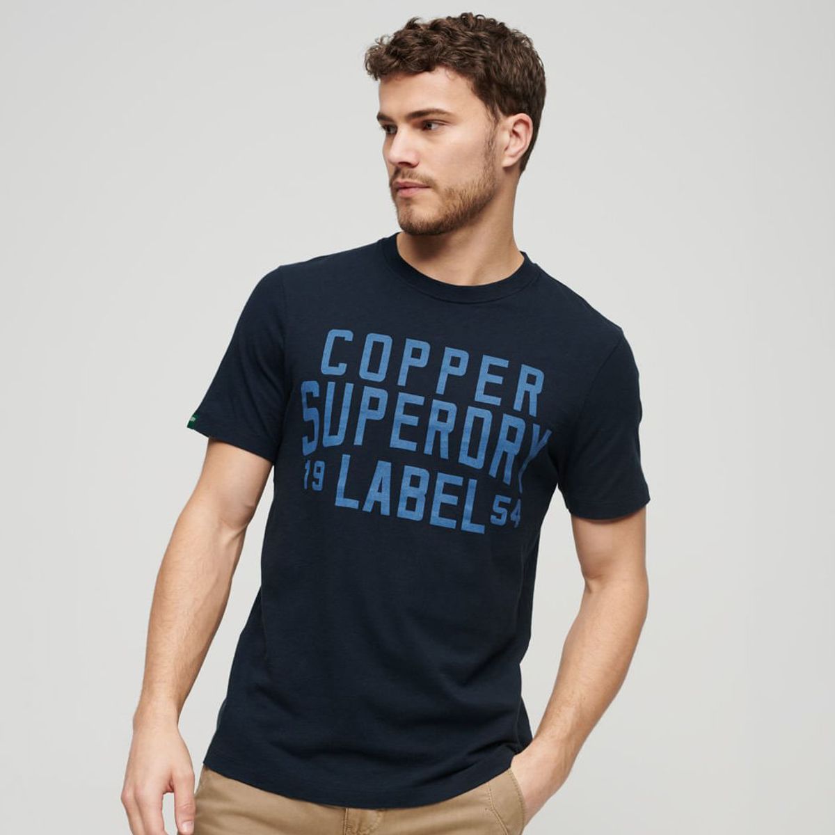 SUPERDRY - Camiseta Para Hombre Copper Label Workwear Tee Superdry