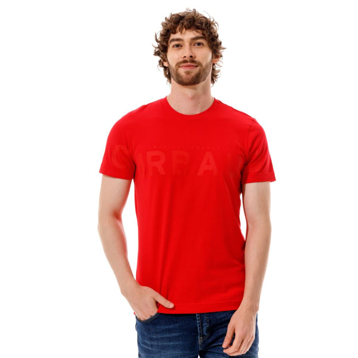 MARITHE FRANCOIS GIRBAUD - Camiseta Manga Corta Para Hombre Le-Monarque Girbaud