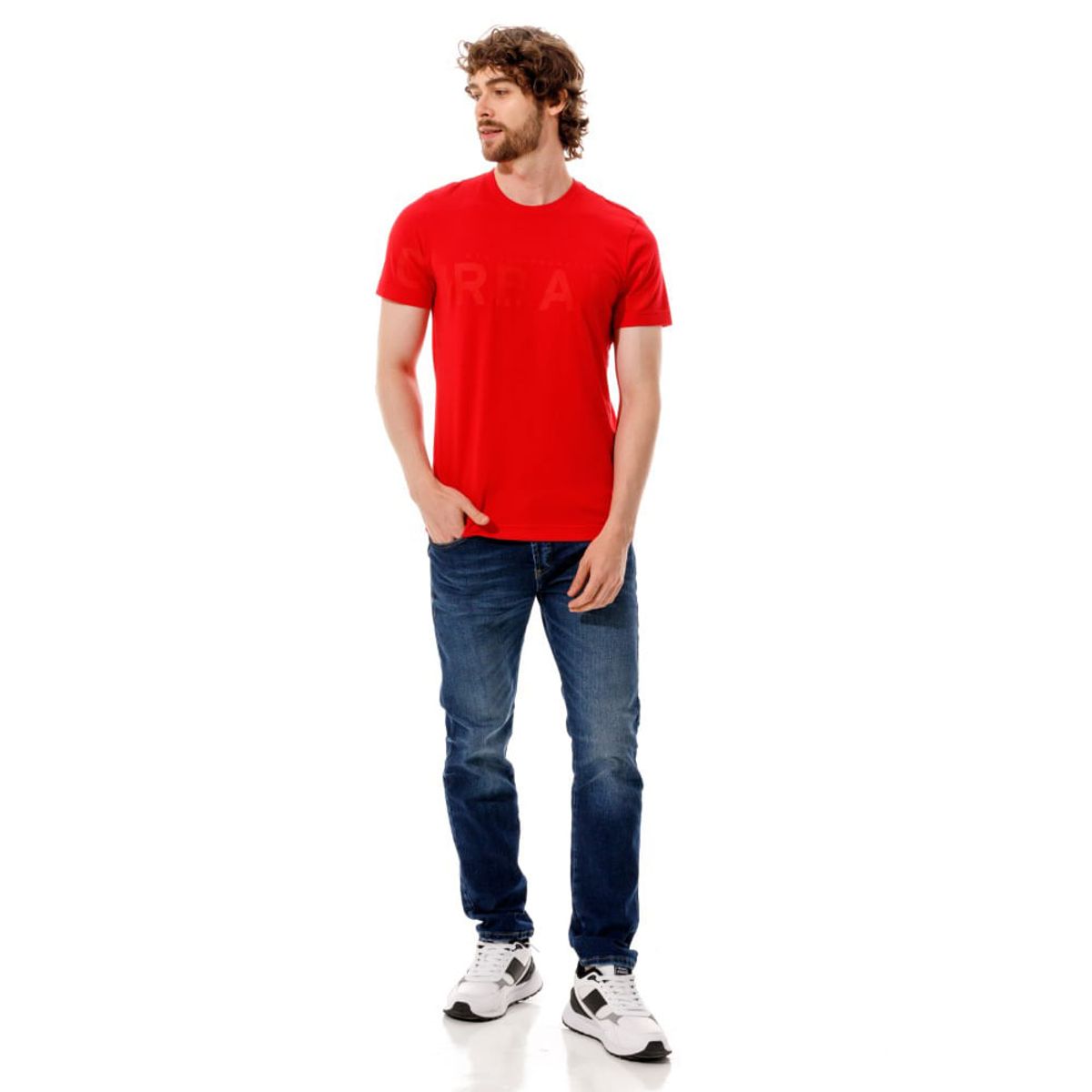 MARITHE FRANCOIS GIRBAUD - Camiseta Manga Corta Para Hombre Le-Monarque Girbaud