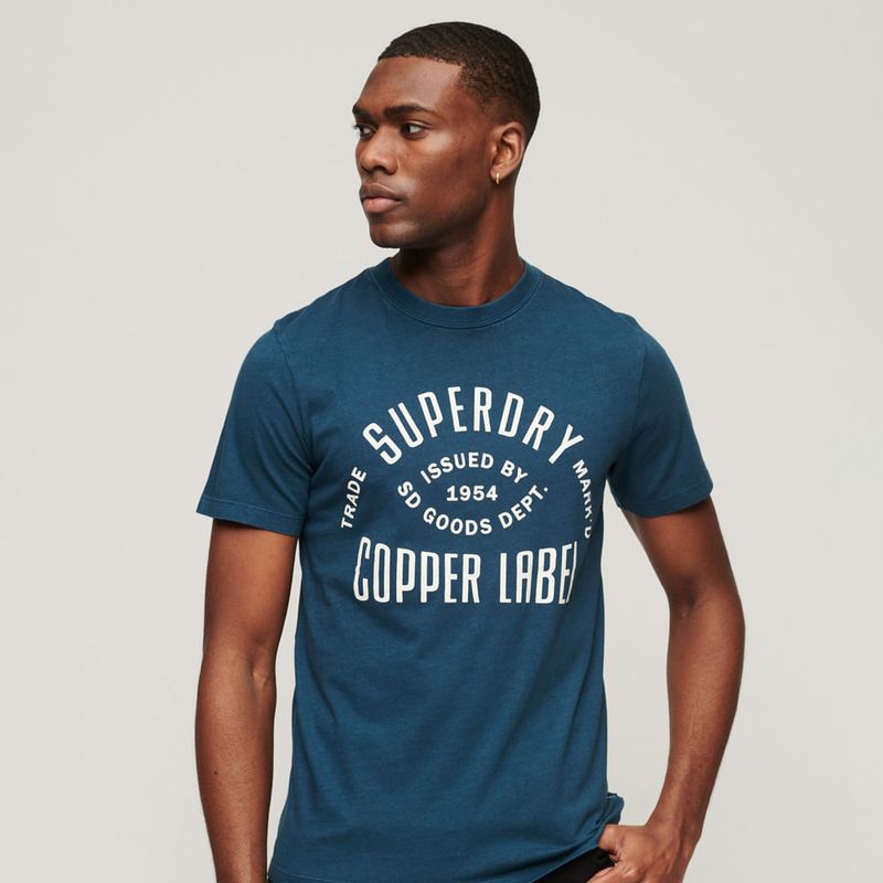 SUPERDRY - Camiseta Para Hombre Vintage Copper Superdry