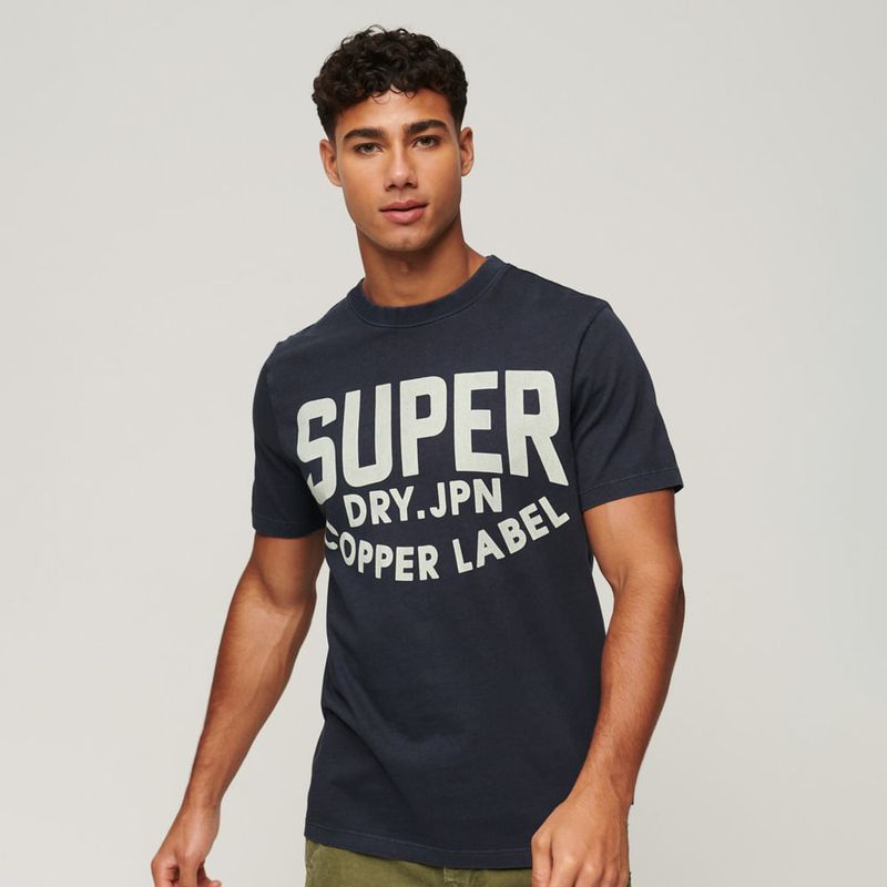 SUPERDRY - Camiseta Para Hombre Vintage Copper Superdry