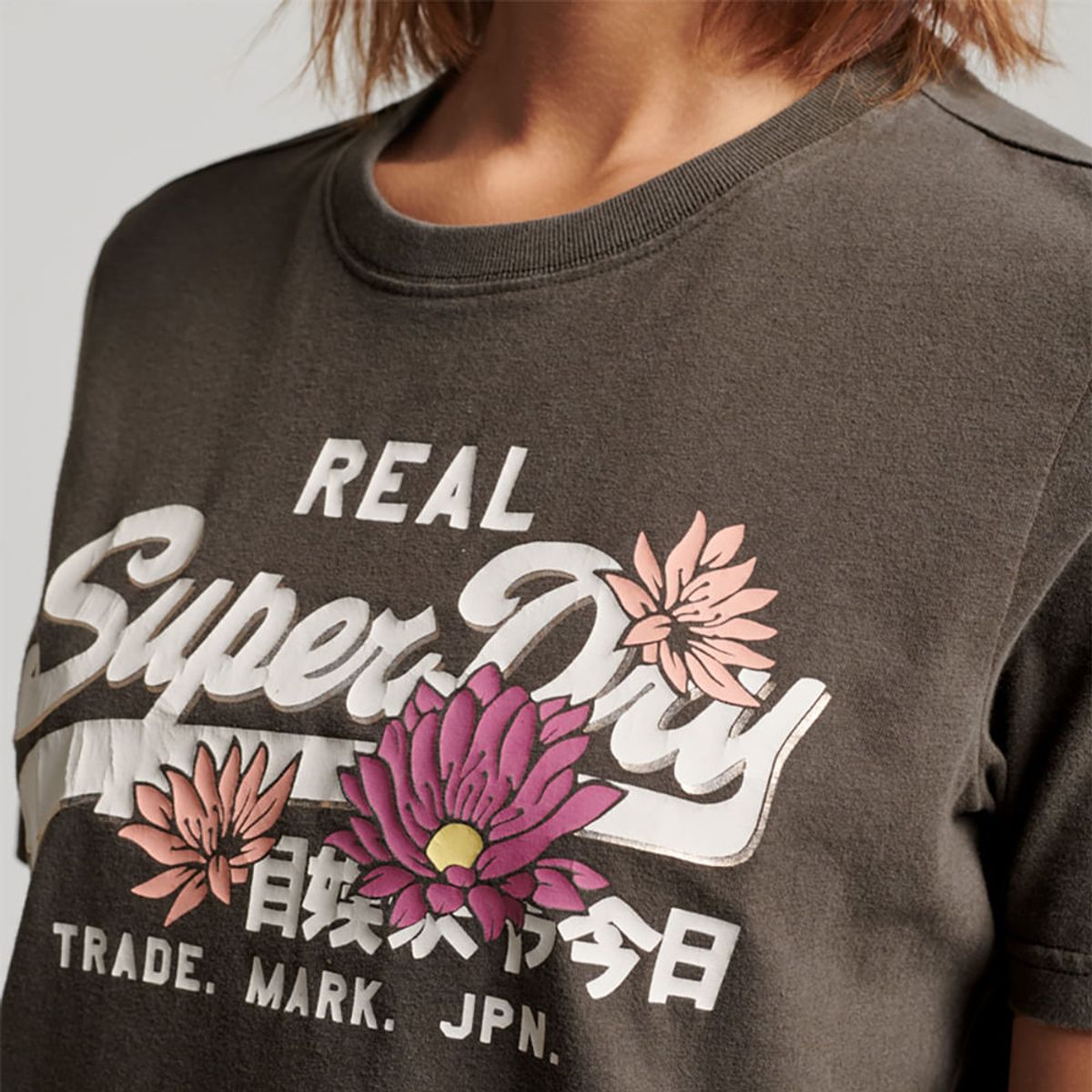 SUPERDRY - Camiseta Para Mujer Vintage Narrative Superdry