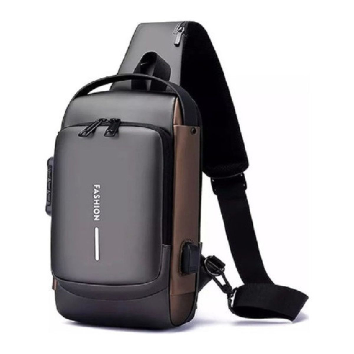 GENERICO - Maleta Morral Bolso Antirrobo Manos Libres Usb Seguridad