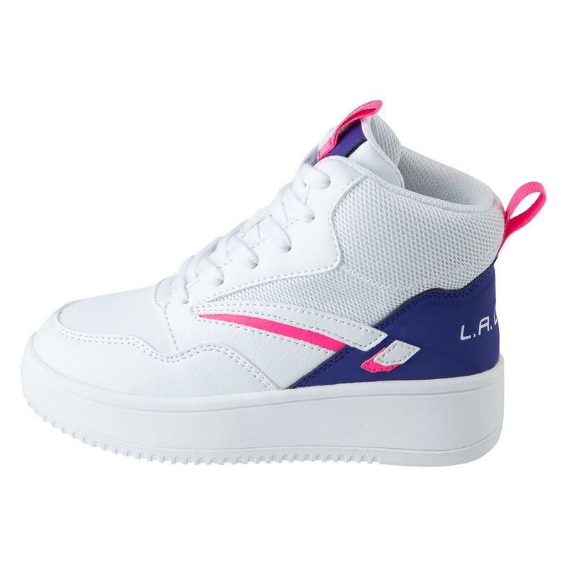 LA GEAR - Zapatos Casuales Hoops Para Niña La Gear Payless Blanco