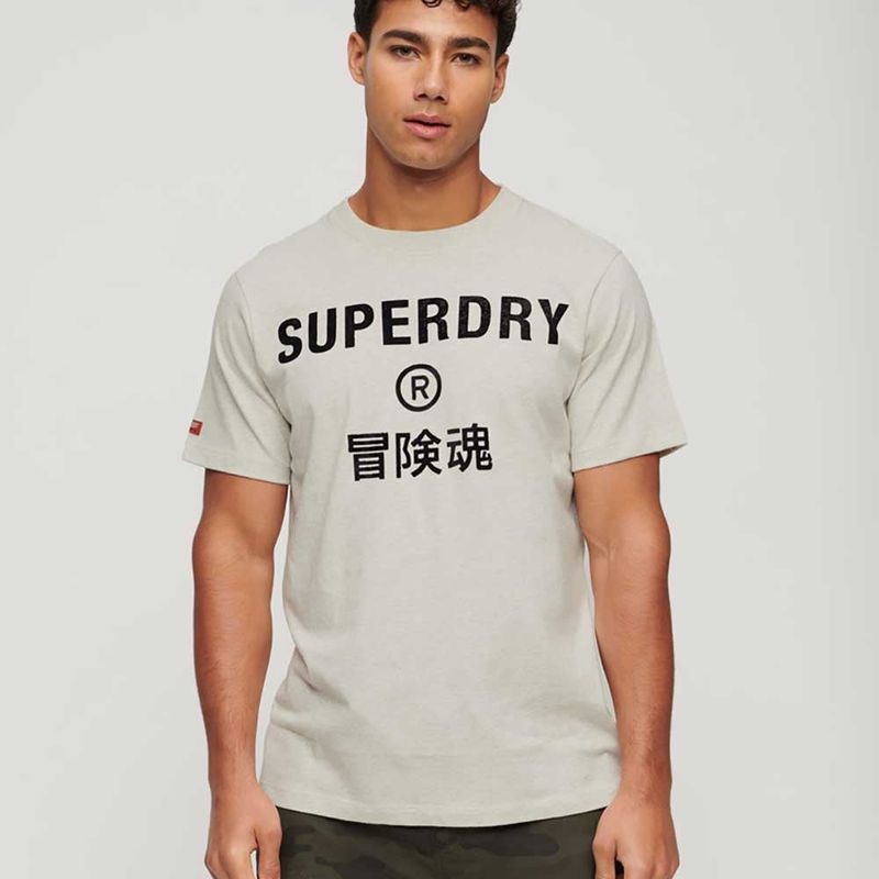 SUPERDRY - Camiseta Para Hombre Workwear Logo Vintage Superdry