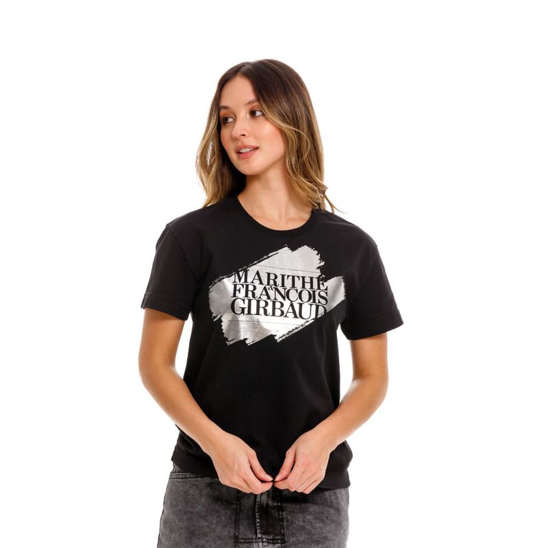 MARITHE FRANCOIS GIRBAUD - Camiseta Manga Corta Para Mujer Girbaud