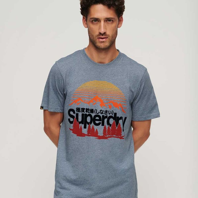 SUPERDRY - Camiseta Para Hombre Cl Great Outdoors Graphic Superdry
