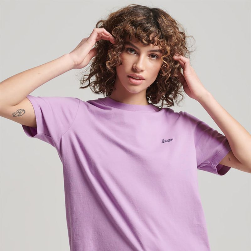 SUPERDRY - Camiseta Para Mujer Vintage Logo Superdry