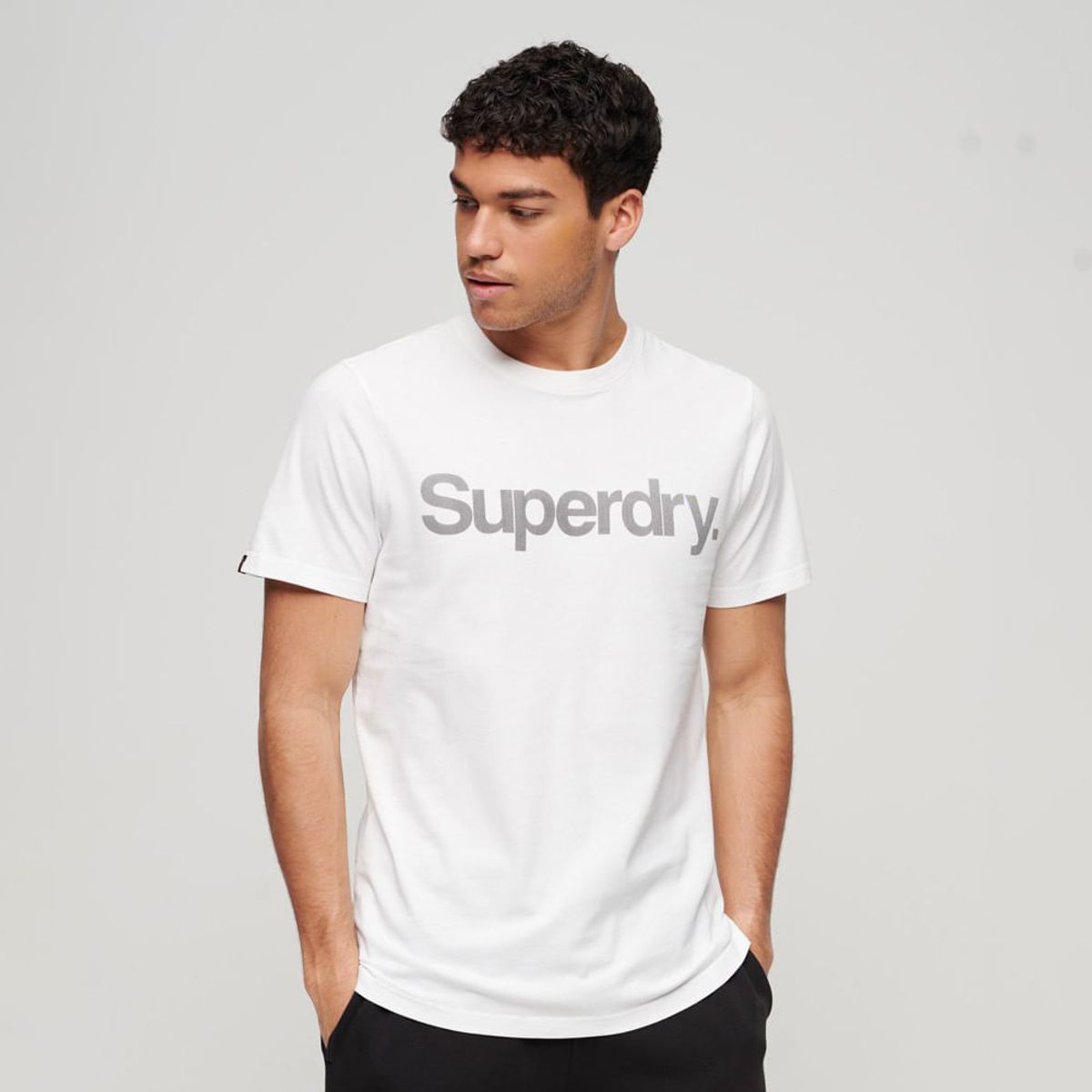 SUPERDRY - Camiseta Para Hombre Core City Loose Tee Superdry
