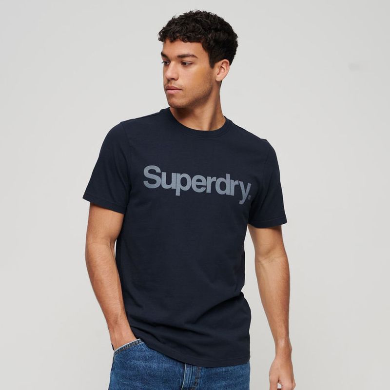 SUPERDRY - Camiseta Para Hombre Core City Loose Tee Superdry