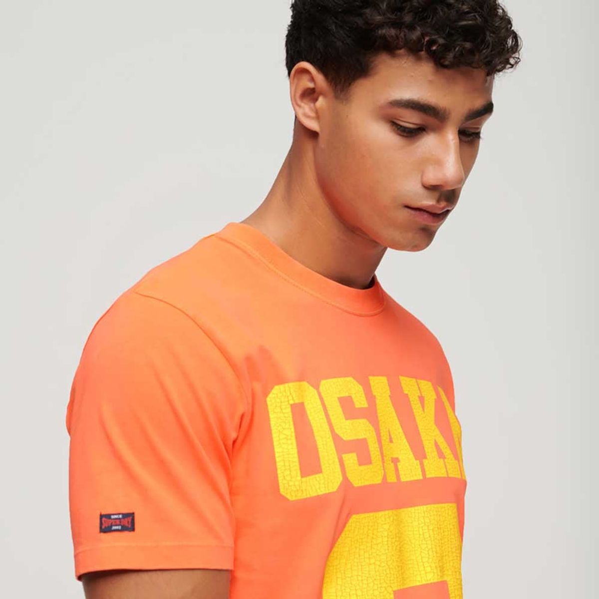 SUPERDRY - Camiseta Manga Corta Para Hombre Osaka Neon Graphic Superdry
