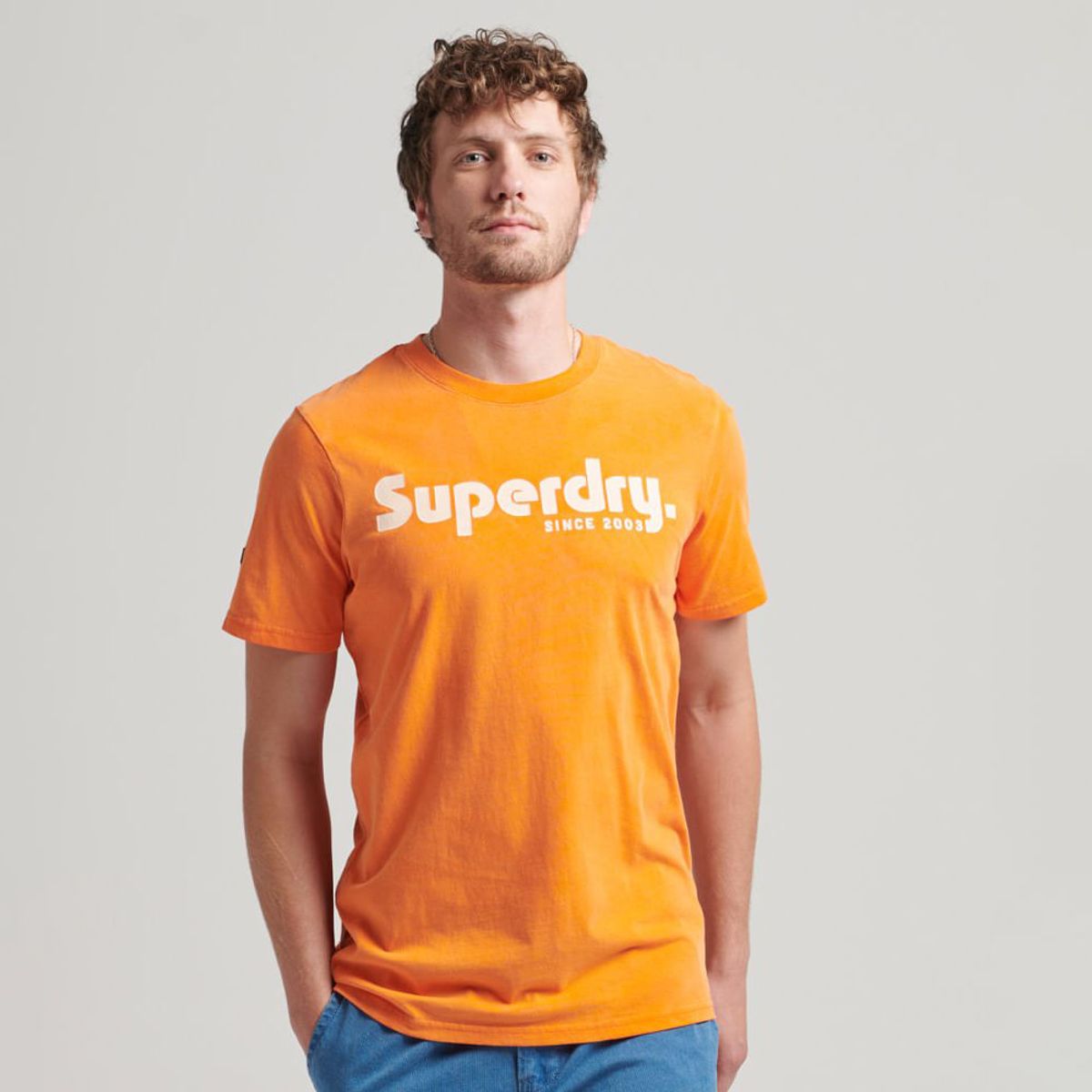 SUPERDRY - Camiseta Manga Corta Para Hombre Vintage Terrain Classic Tee Superdry