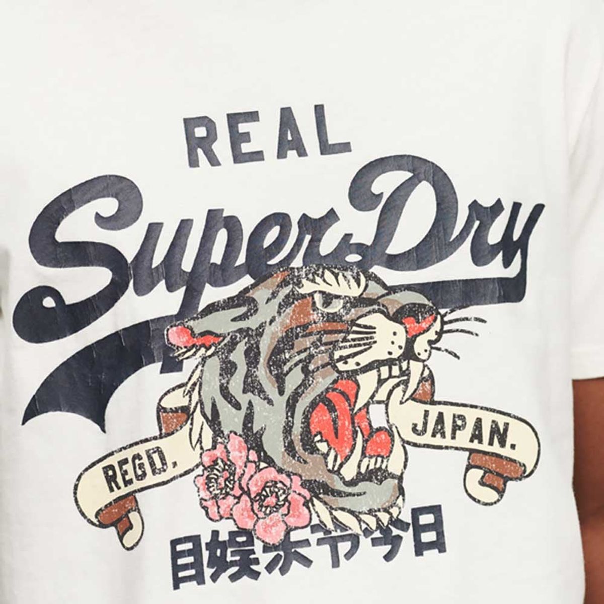 SUPERDRY - Camiseta Para Hombre Vintage Narrative Superdry
