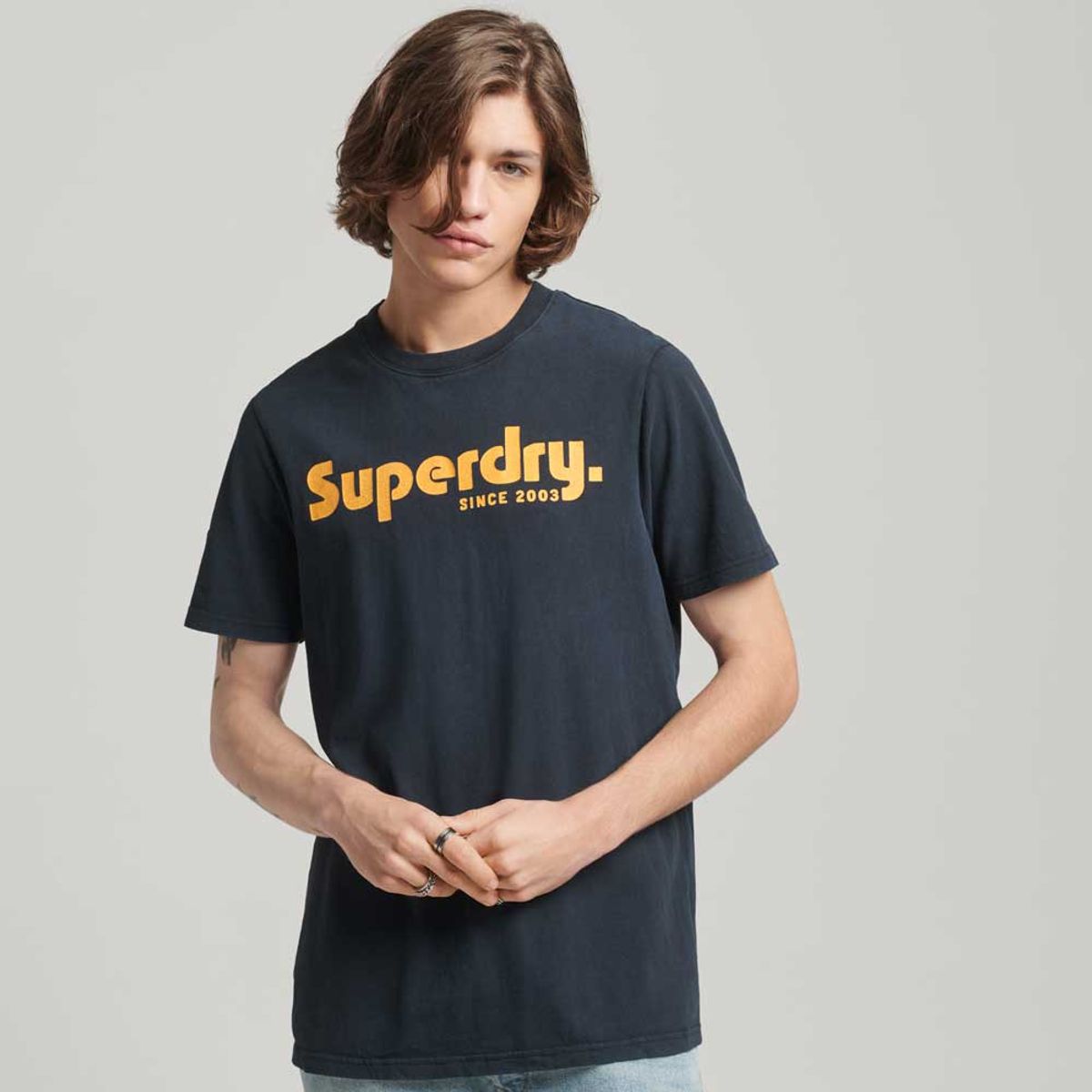 SUPERDRY - Camiseta Manga Corta Para Hombre Vintage Terrain Classic Tee Superdry