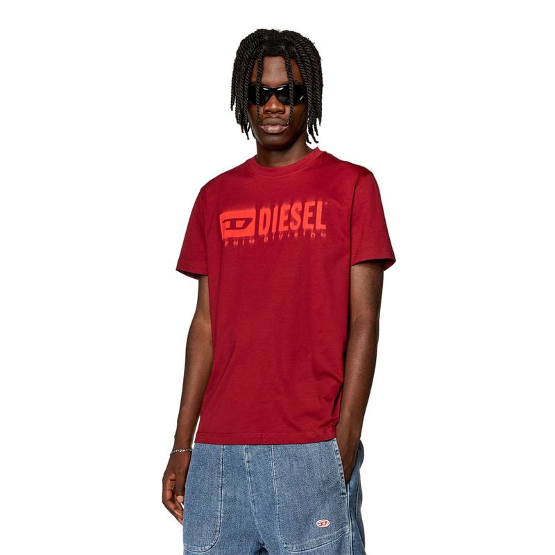 DIESEL - Camiseta Manga Corta Para Hombre T-Diegor-L6 Diesel