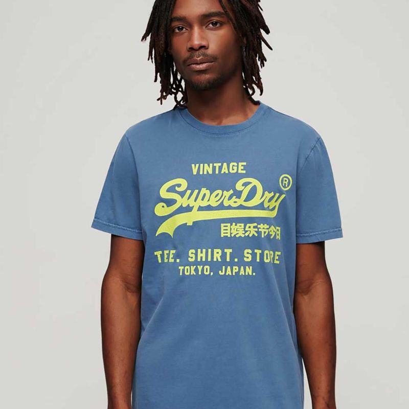 SUPERDRY - Camiseta Para Hombre Neon Superdry