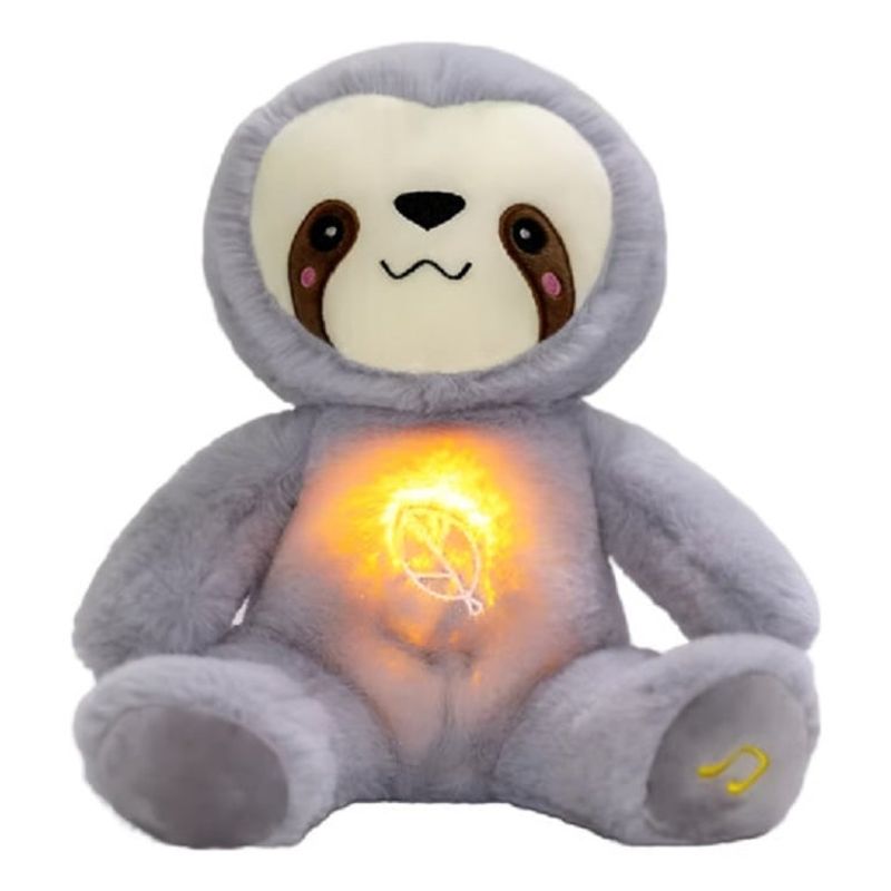 GENERICO - Peluche oso perezoso Respira Y Tranquiliza Gris Generico