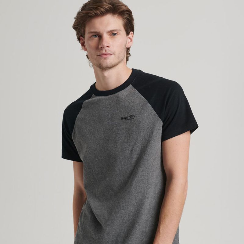 SUPERDRY - Camiseta Para Hombre Essential Baseballsuperdry