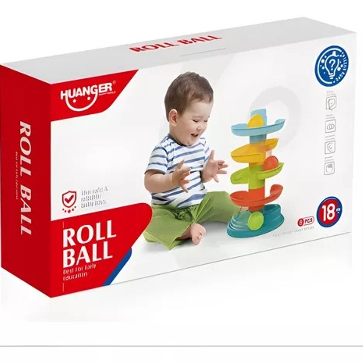 GENERICO - Torre De Pelotas Juego Educativo Didáctico Tobogán Niños