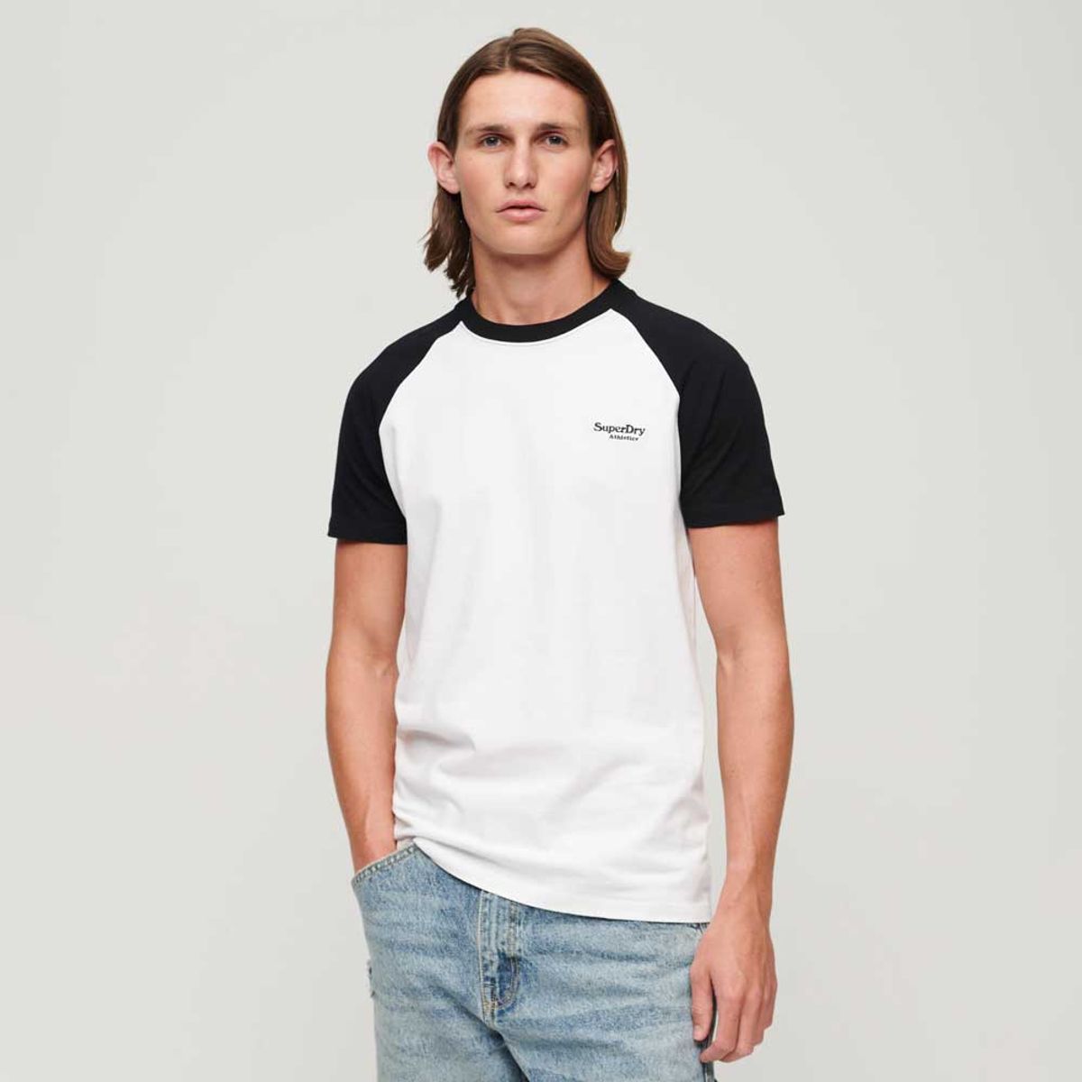 SUPERDRY - Camiseta Para Hombre Essential Baseballsuperdry