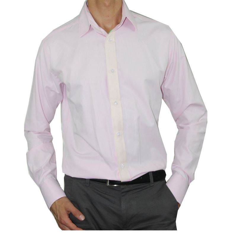 ARANZAZU - Camisa casual texturizada unicolor Aranzazu Charles