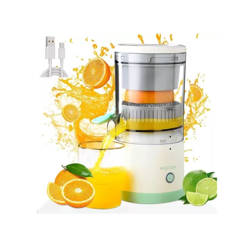 GENERICO - Exprimidor De Naranja Frutas Electrico Recargable