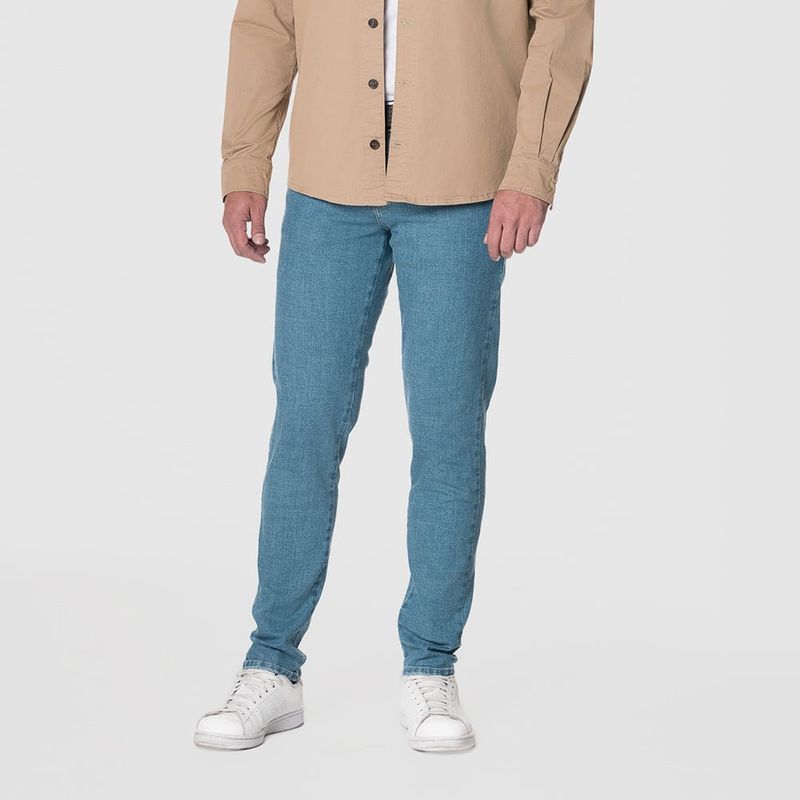 LEC LEE - Jean Basic Denim Skinny Fit Índigo Claro