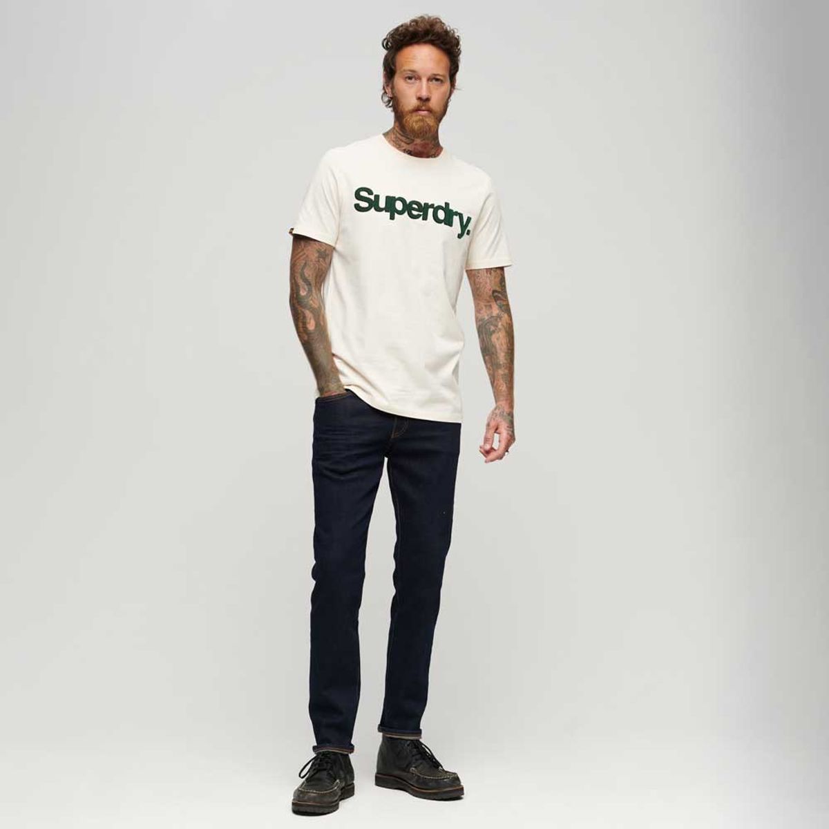 SUPERDRY - Camiseta Para Hombre Core Logo Classic Superdry