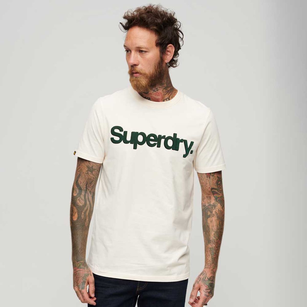 SUPERDRY - Camiseta Para Hombre Core Logo Classic Superdry