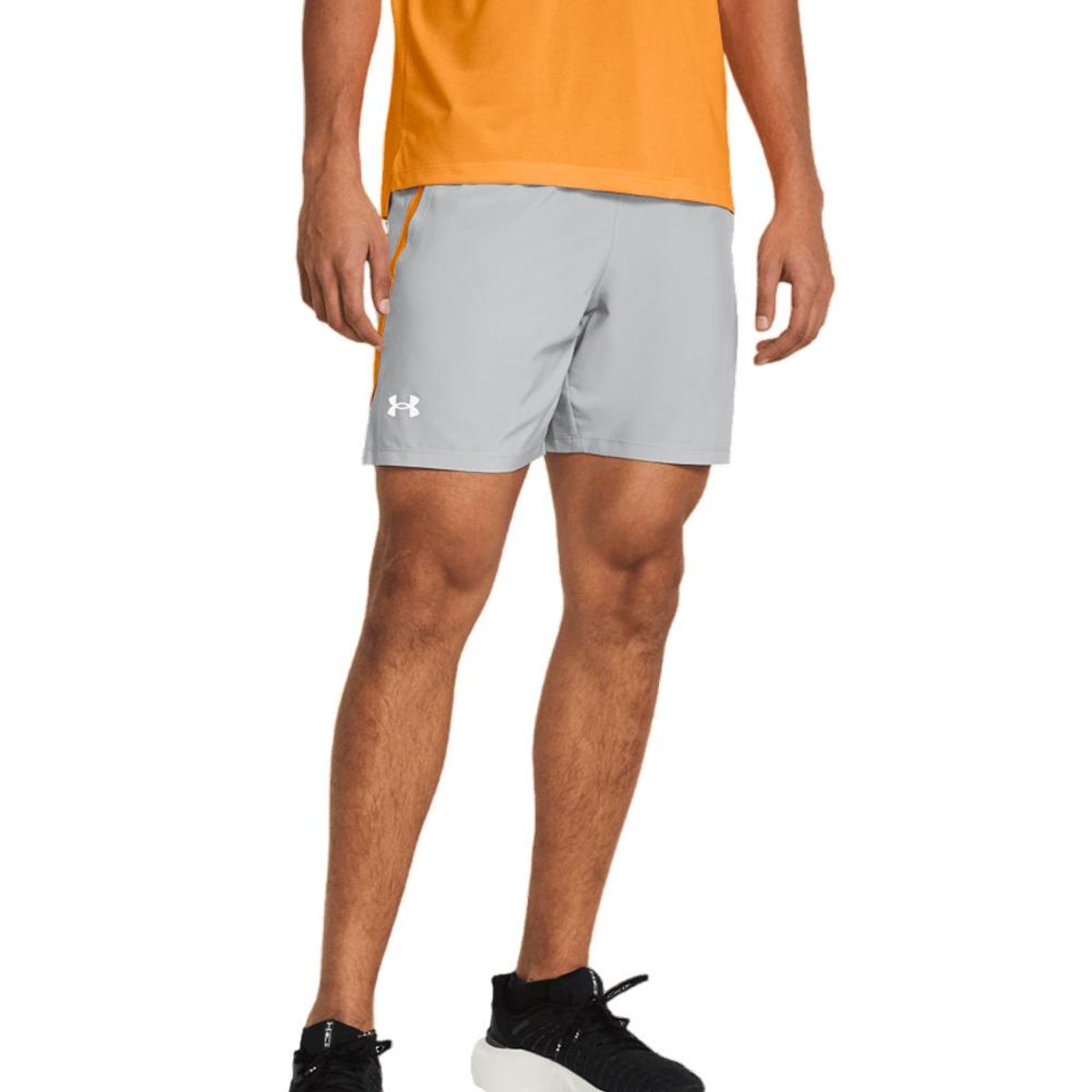 UNDER ARMOUR - Pantaloneta Under Armour Lau-Nch 7 Shorts-Gris