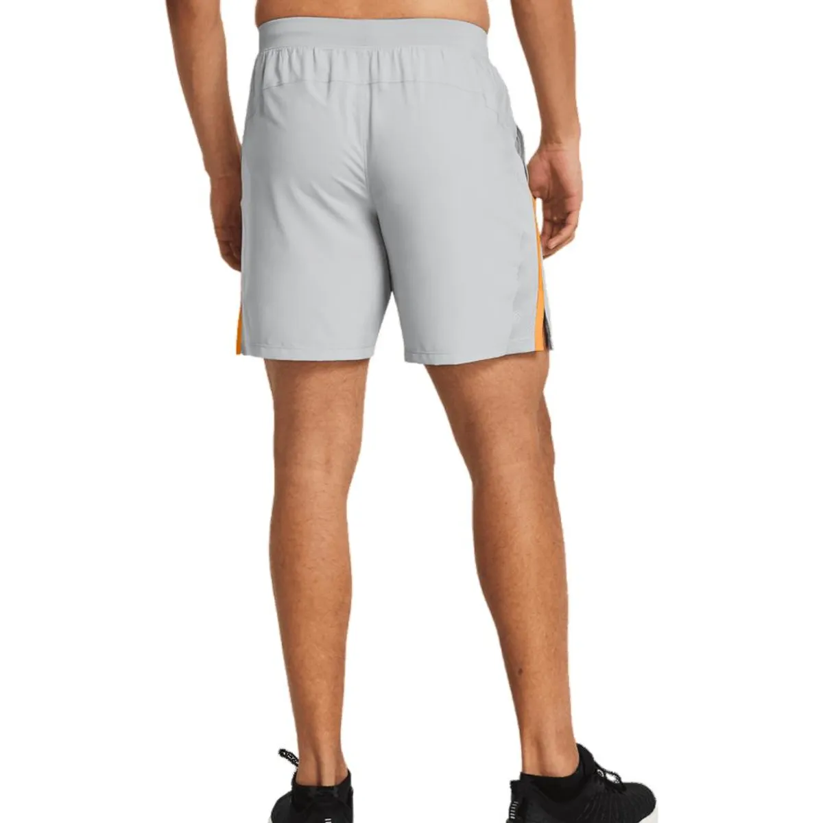 UNDER ARMOUR - Pantaloneta Under Armour Lau-Nch 7 Shorts-Gris