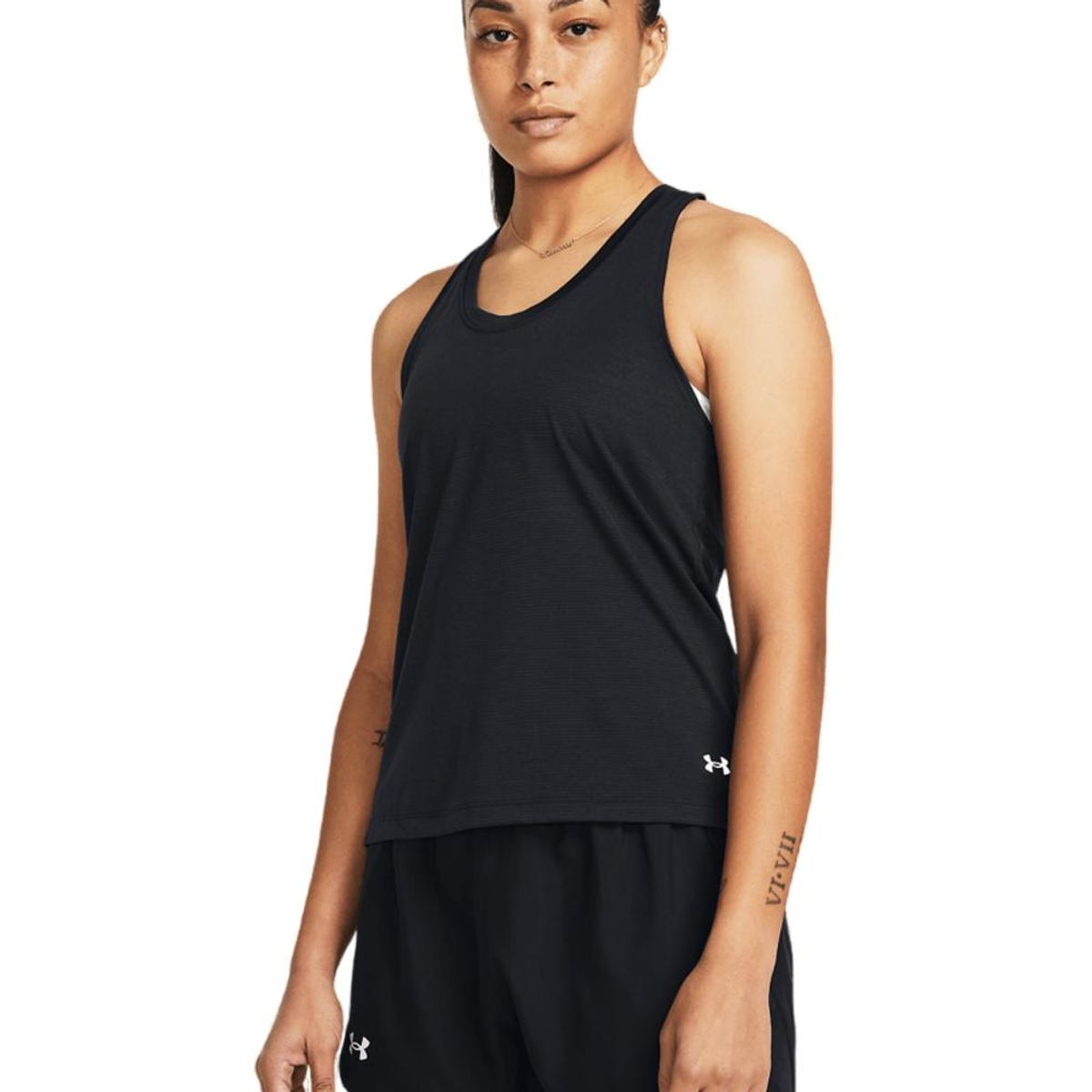 UNDER ARMOUR - Camiseta Esqueleto Under Armour Lau-Nch Singlet Mujer-Negro