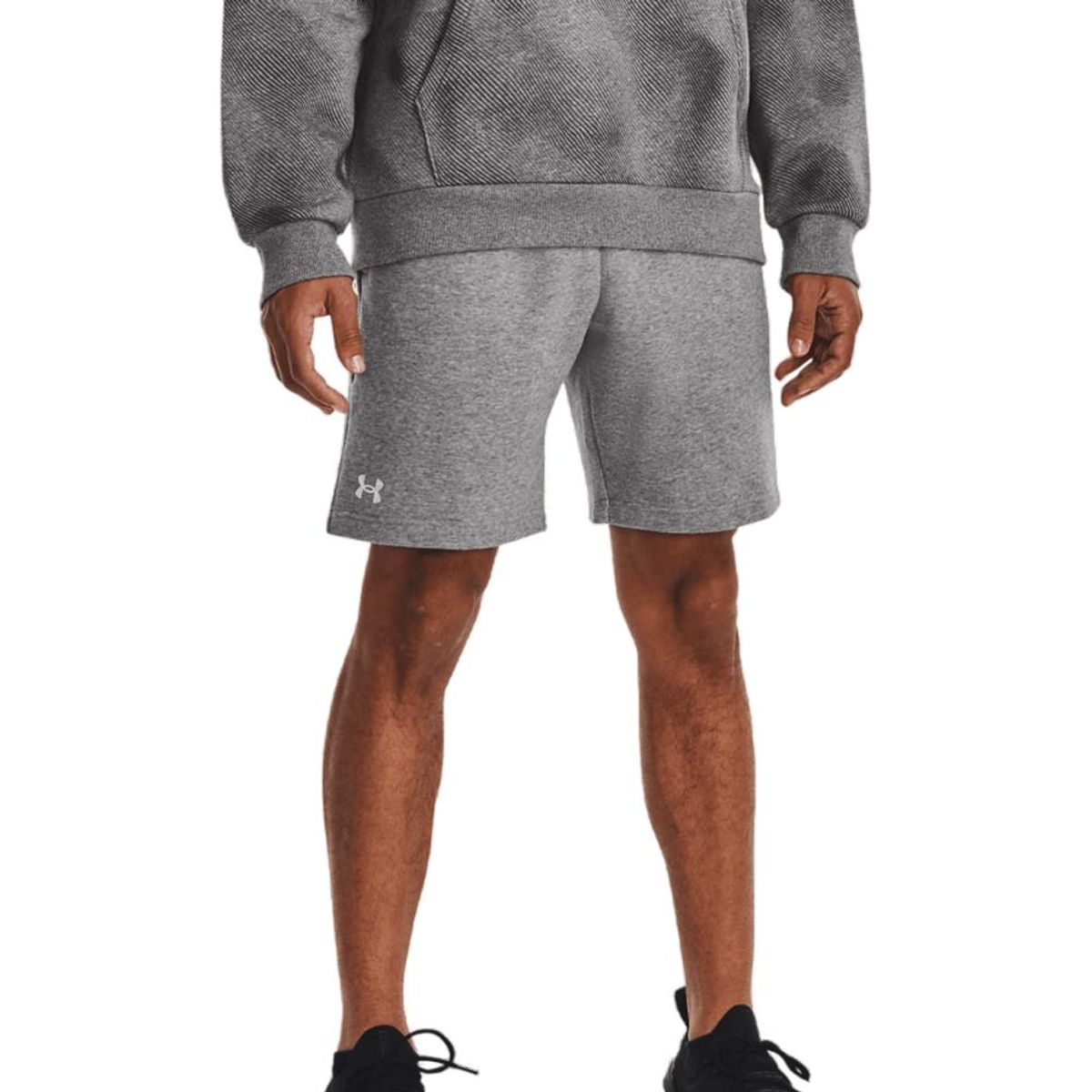 UNDER ARMOUR - Pantaloneta Under Armour Rival Fleece-Gris