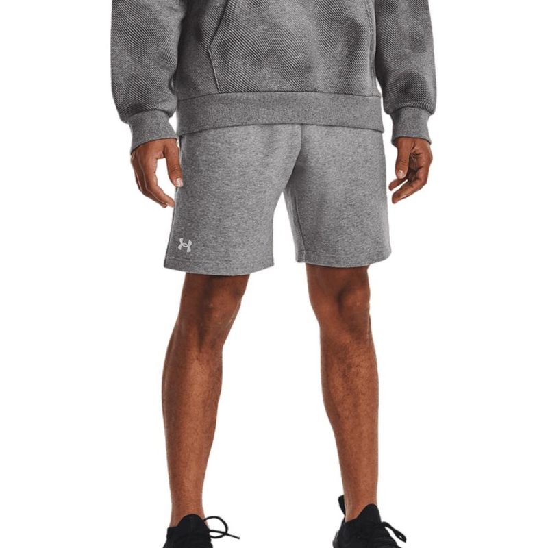 UNDER ARMOUR - Pantaloneta Under Armour Rival Fleece-Gris