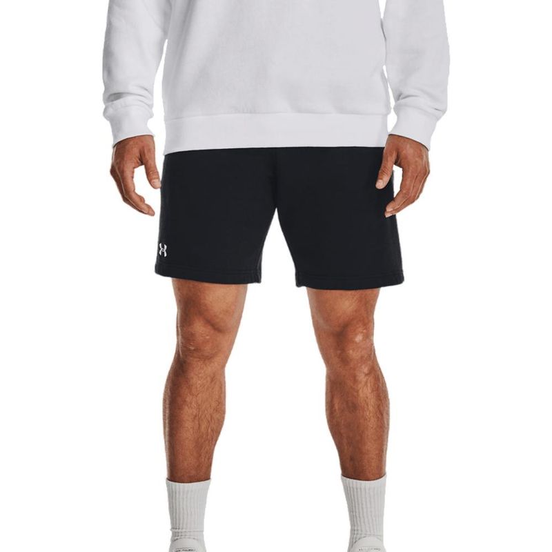 UNDER ARMOUR - Pantaloneta Under Armour Rival Fleece-Negro