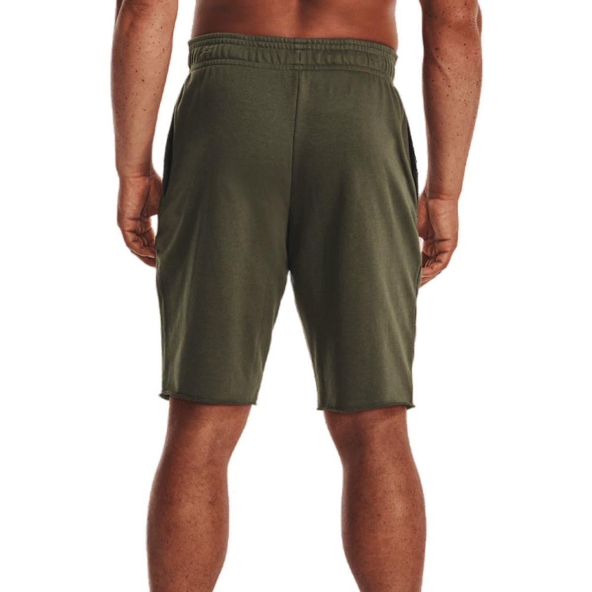 UNDER ARMOUR - Pantaloneta Under Armour Rival Terry-Verde