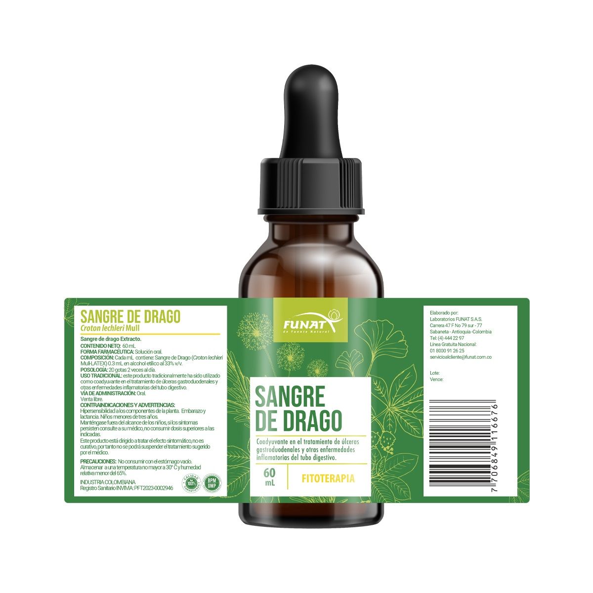 FUNAT - Sangre De Drago Funat X 60ml