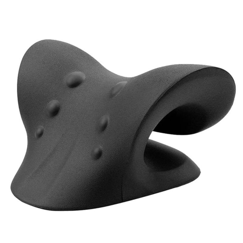 ONE PIXEL - Relajante Ergonómico para Cuello y Hombros Almohada Cervical Negro