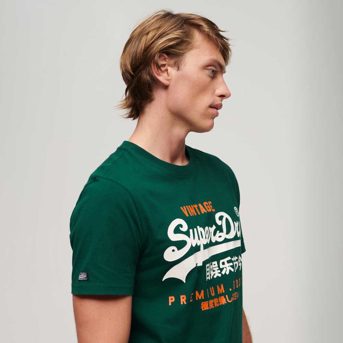 SUPERDRY - Camiseta Para Hombre Classic Heritage Superdry