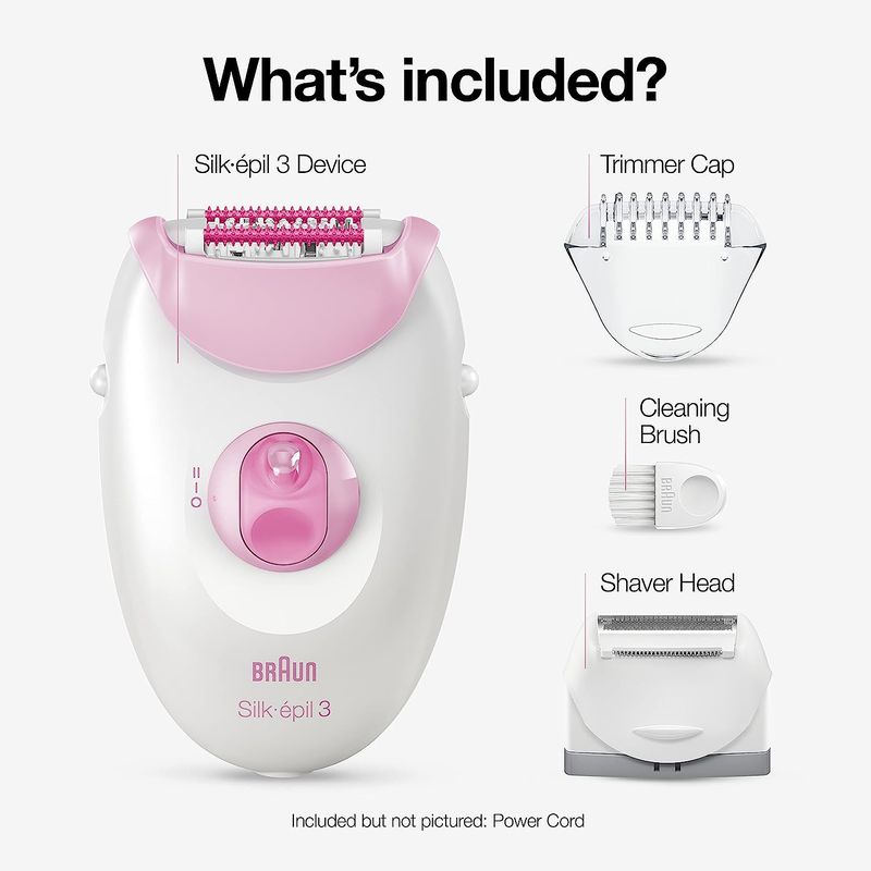 BRAUN - Depiladora Eléctrica Braun Silk