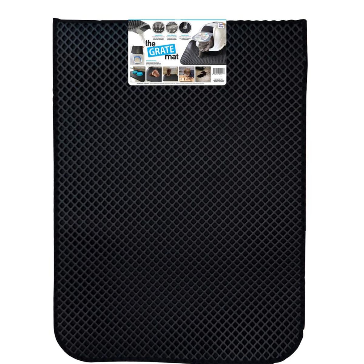 GENERICO - Tapete Rejilla Arena De Gatos