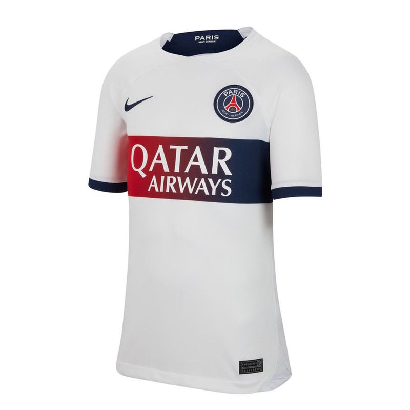 NIKE - Camiseta Deportiva Niños Nike Paris Saint-Germain visitante 2023/24 Stadium