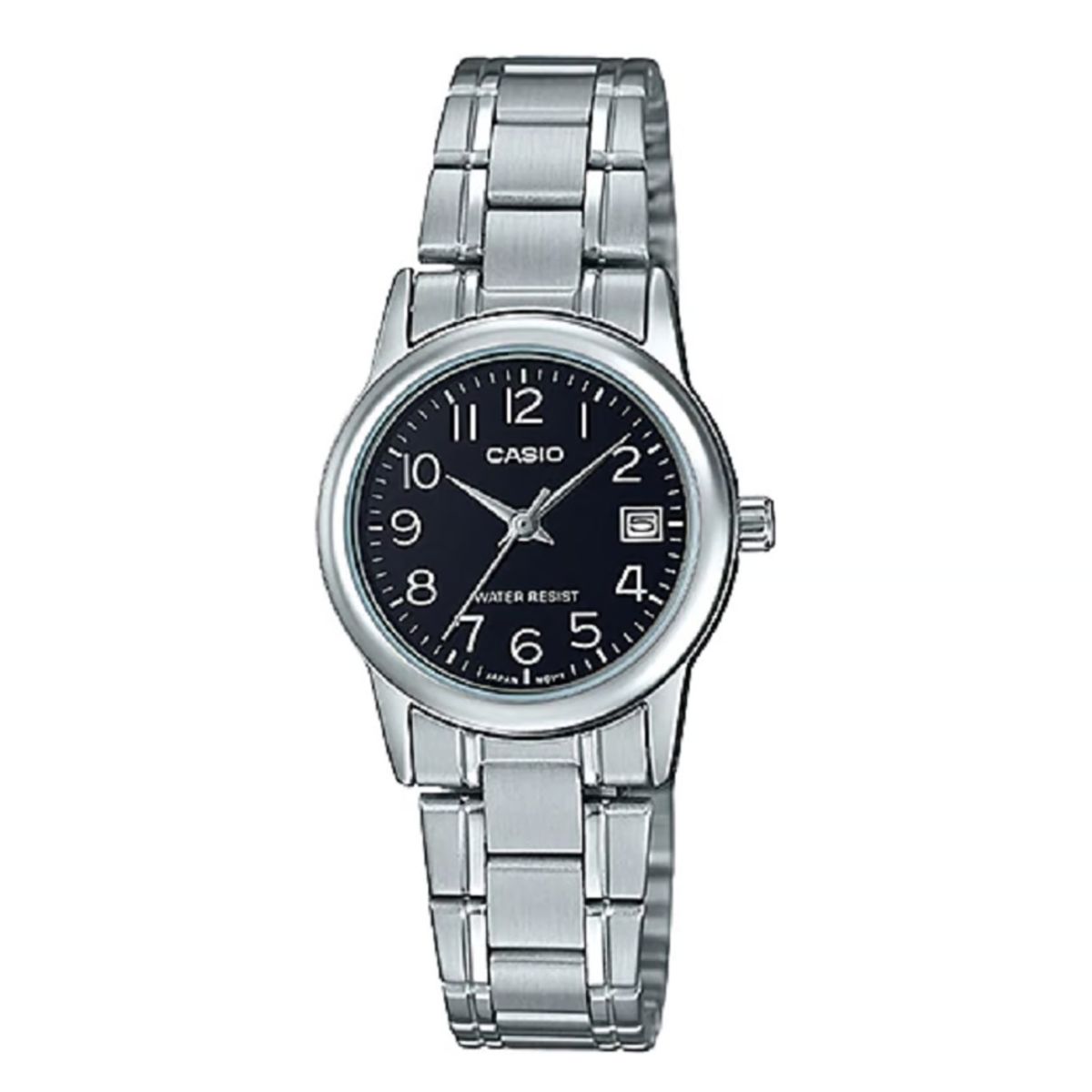 CASIO - Reloj Casio LTP-V002D-1B Original Dama Elegante - Plateado