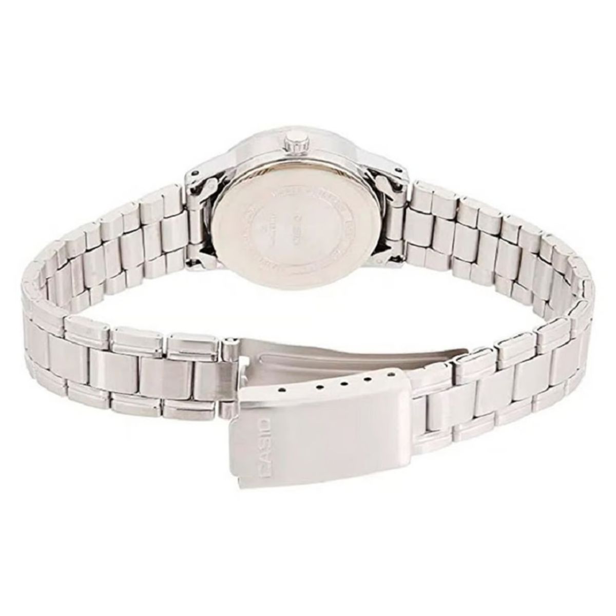 CASIO - Reloj Casio LTP-V002D-1B Original Dama Elegante - Plateado