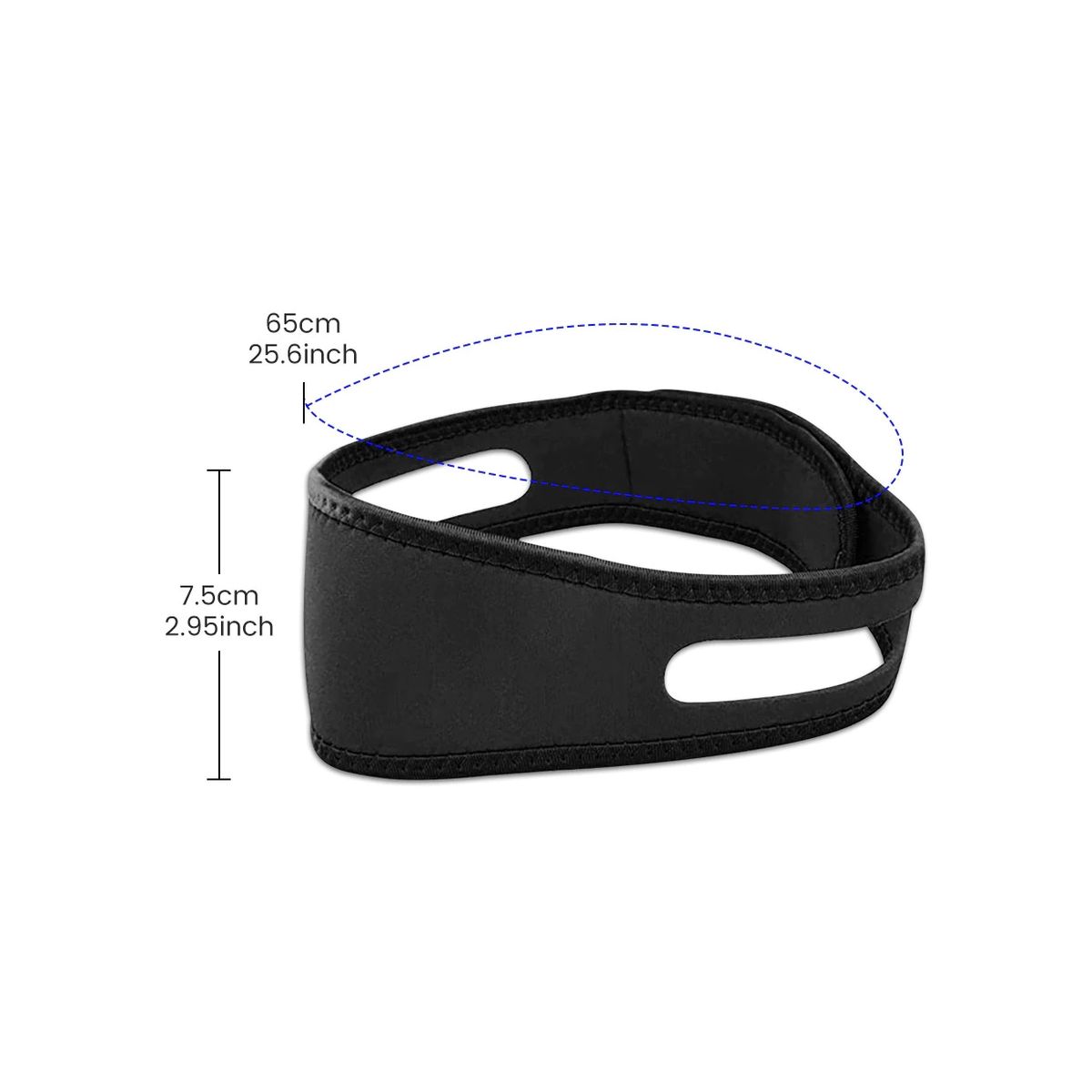 GENERICO - Banda Facial Antironquidos Unisex Compresión Para Barbilla