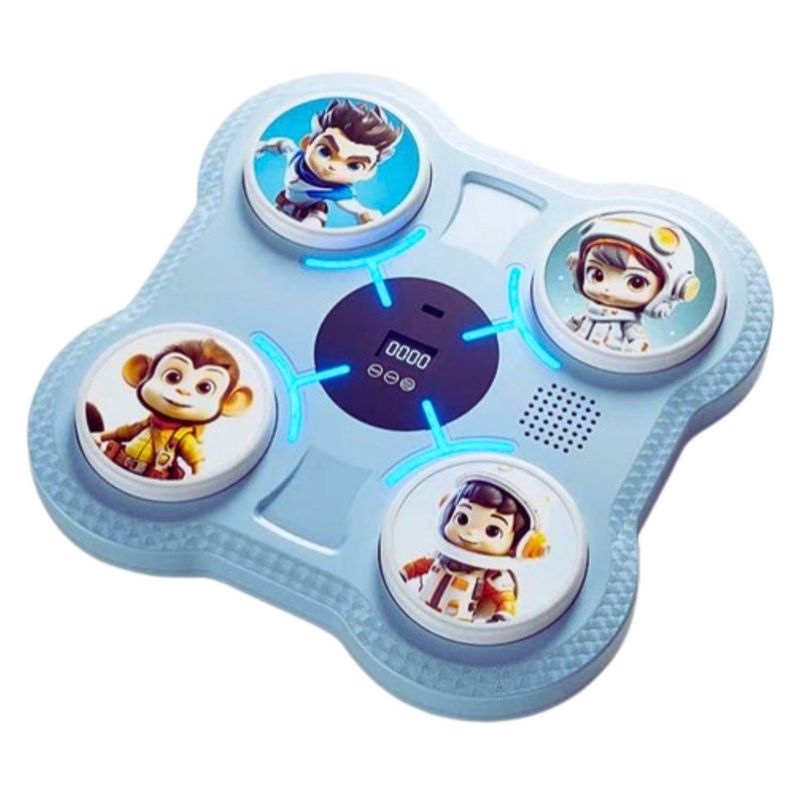 ONE PIXEL - Máquina de Boxeo Infantil Bluetooth con Guantes Azul