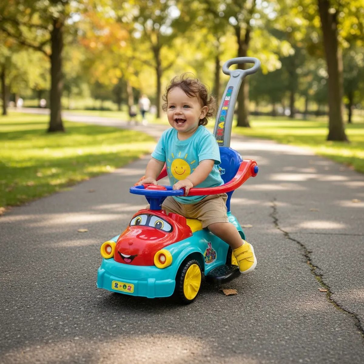 GENERICO - Carro Montable Paseador Infantil Juguete ROJO