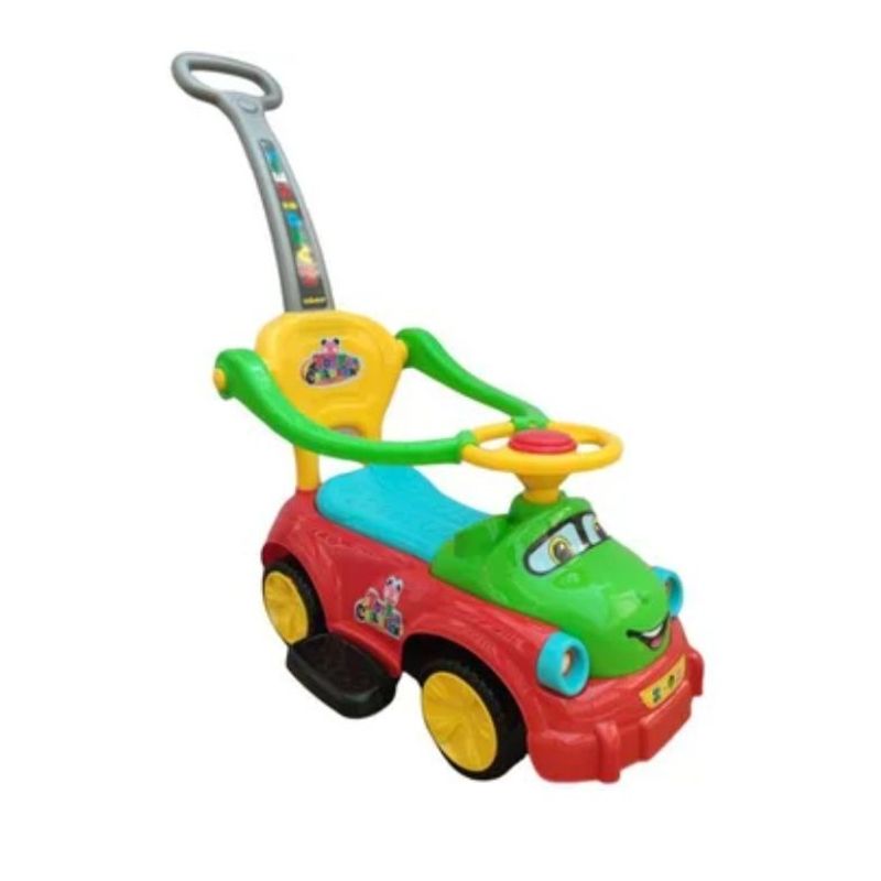 GENERICO - Carro Montable Paseador Infantil Juguete ROJO