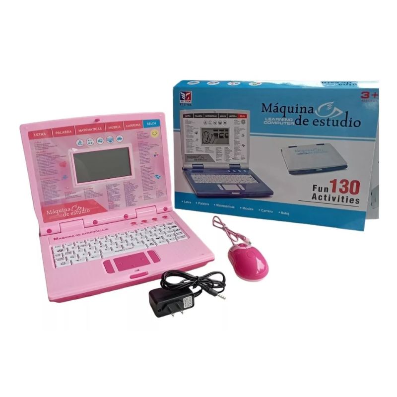 GENERICO - Computador Didáctico Para Niñas Juguete 130 Funciones
